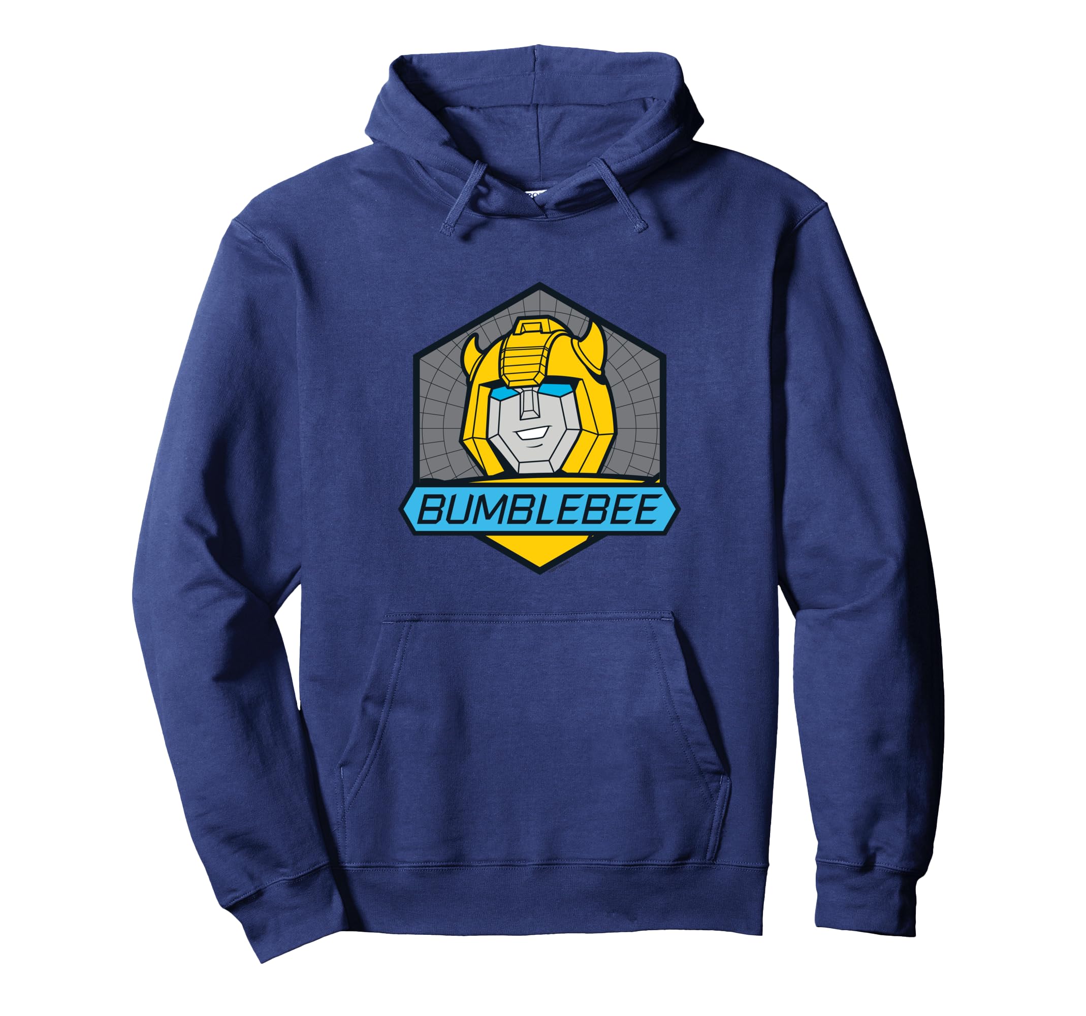 Transformers Bumblebee Blue Eyes Retro Badge Hoodie
Transformers Bumblebee Blue Eyes Retro Badge Hoodie