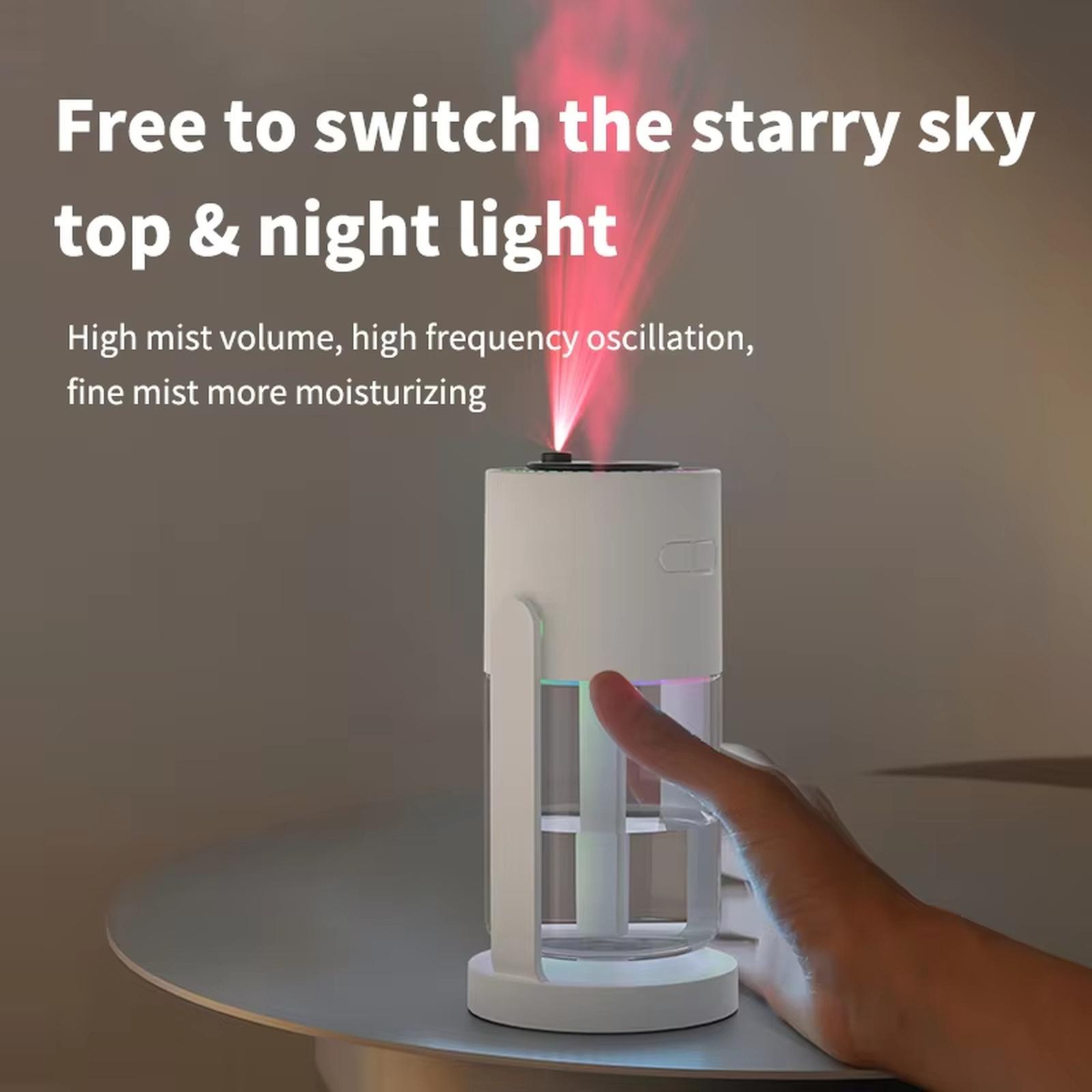 Star Projector Humidifier Swing Spray Quiet Aroma Diffuser Car Home Use one size білий
Star Projector Humidifier Swing Spray Quiet Aroma Diffuser Car Home Use one size білий