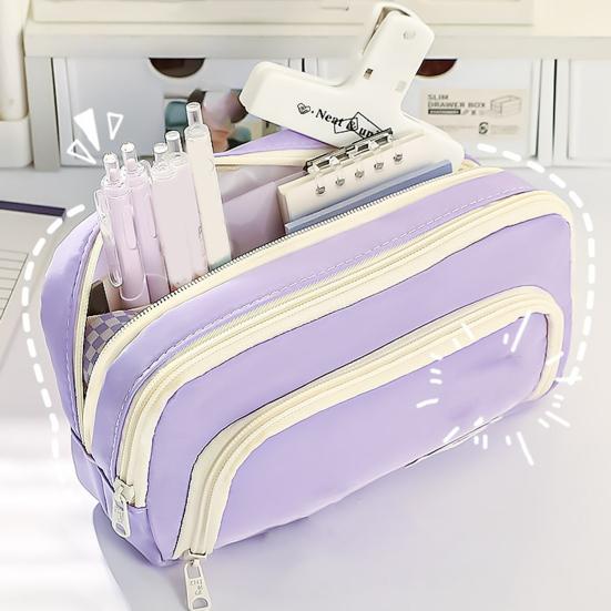 Yousheng Pencil Case 3 Compartments Large Capacity Zipper Closure Pen Container Markers Erasers Business Cards Organizer фиолетовый
Yousheng Pencil Case 3 Compartments Large Capacity Zipper Closure Pen Container Markers Erasers Business Cards Organizer фиолетовый
