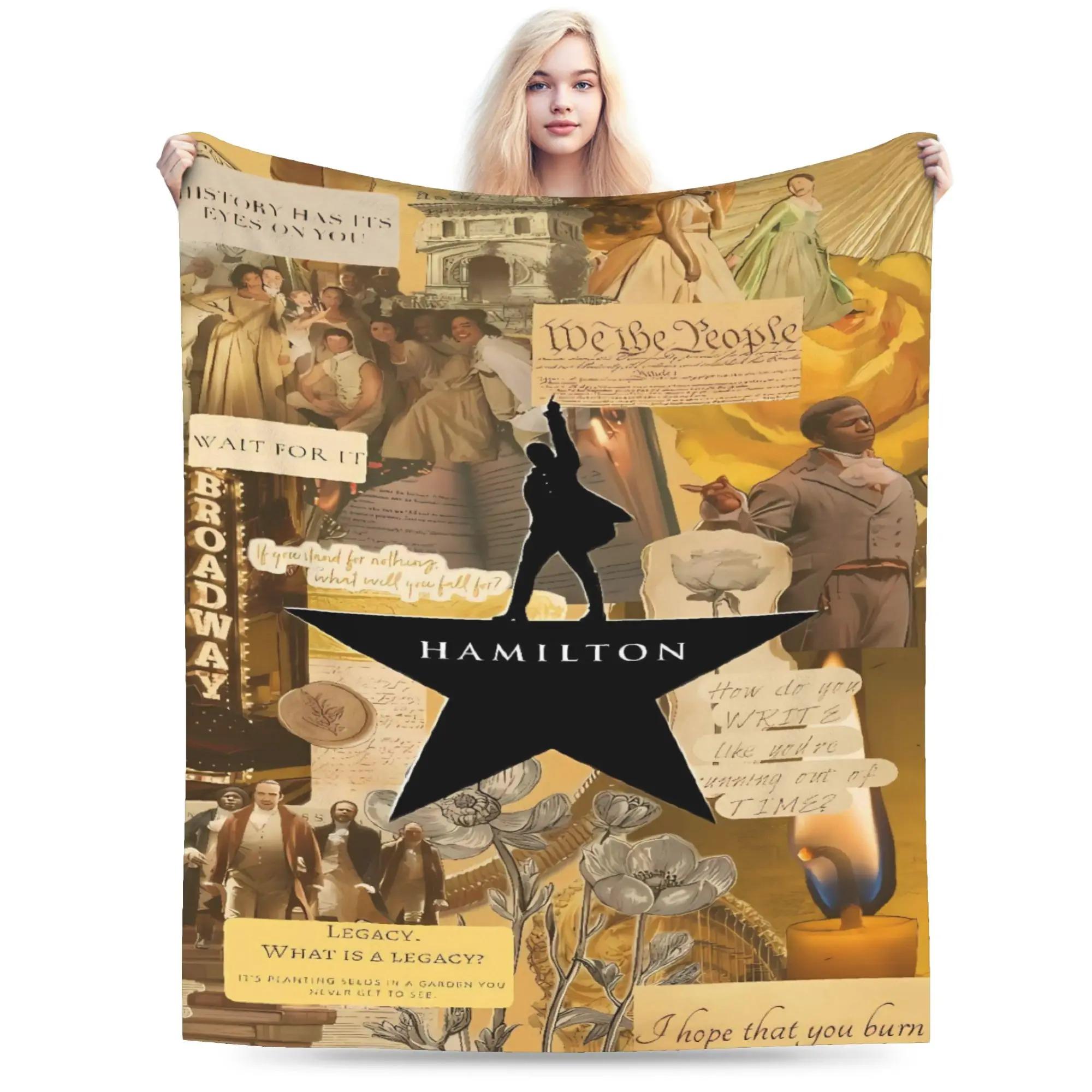 Hamiltons the Musical Flannel Blanket Winter Soft Bedding Throws for Students Living Room Aesthetic Bedspread Sofa Bed Cover 150x200cm
Hamiltons the Musical Flannel Blanket Winter Soft Bedding Throws for Students Living Room Aesthetic Bedspread Sofa Bed Cover 150x200cm