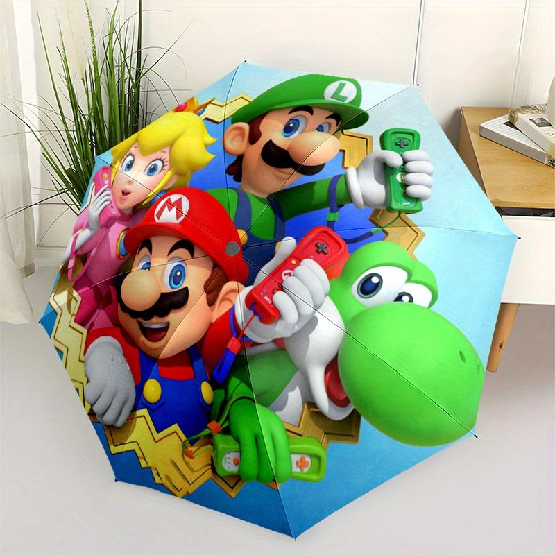 Mario Bros. Nintendo Wii Party Game Console Umbrella, Portable 3 Fold Compact Umbrella for Men & Women
Mario Bros. Nintendo Wii Party Game Console Umbrella, Portable 3 Fold Compact Umbrella for Men & Women