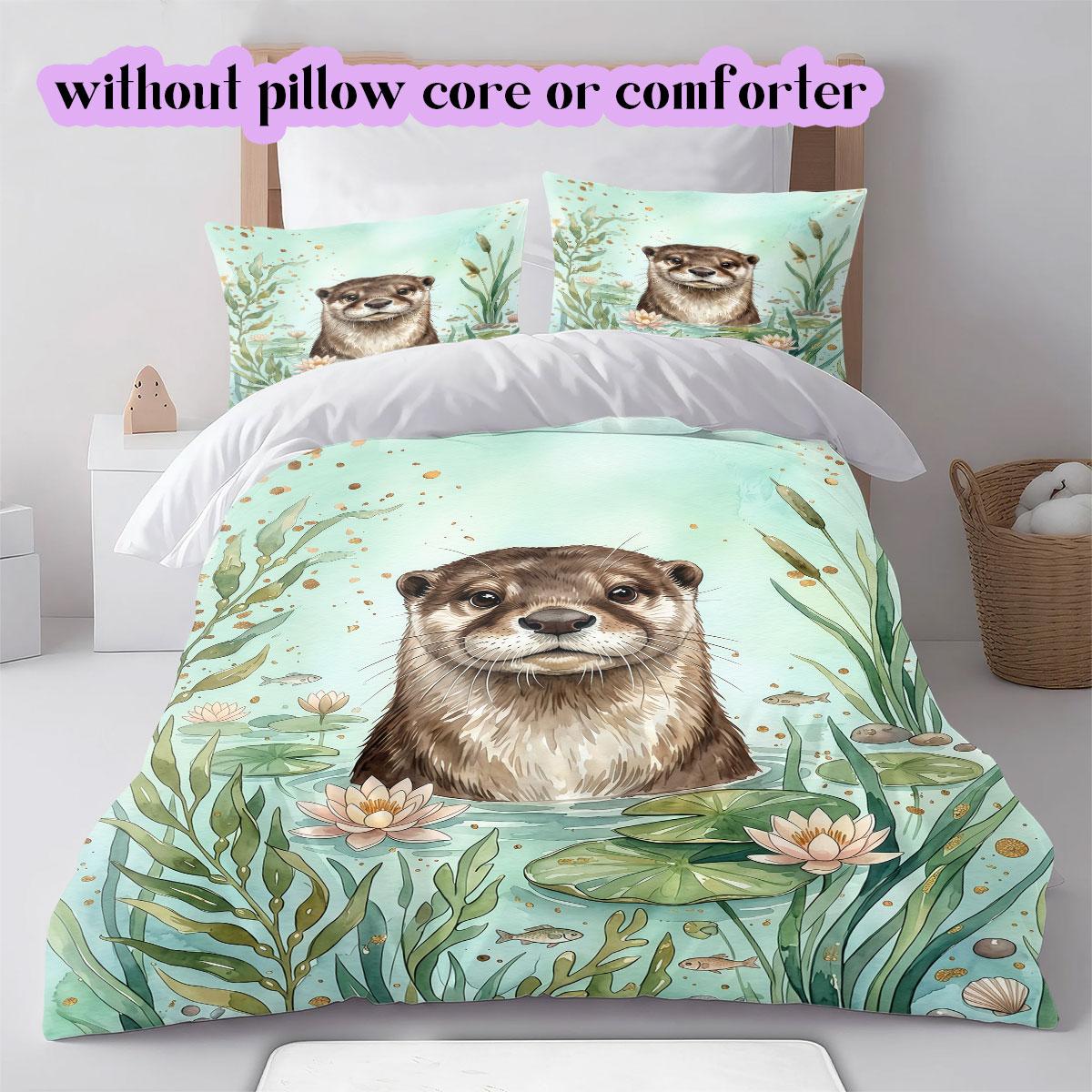 Watercolor animal painting Pattern Bedding,Quilt Set Quilt Cover Pillowcase Home Birthday Gift (1*duvet cover+2*pillowcase,without core) 135x200cm
Watercolor animal painting Pattern Bedding,Quilt Set Quilt Cover Pillowcase Home Birthday Gift (1*duvet cover+2*pillowcase,without core) 135x200cm