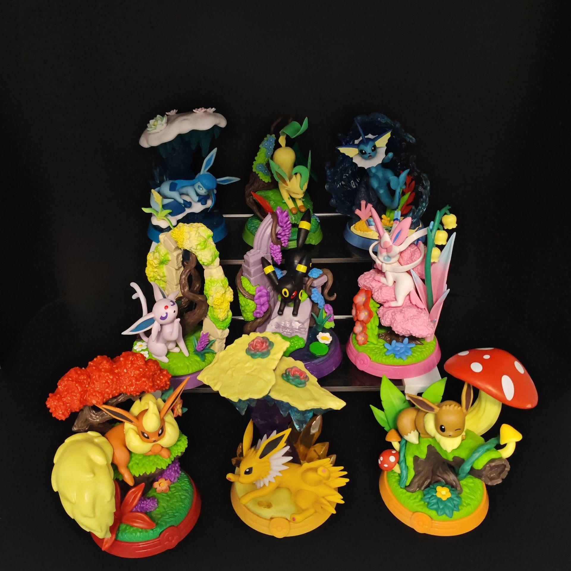9pcs Pokemon Leisure Time Pikachu Eevee Figure Collectible Model Desktop Ornament Home Decoration Adult Collectors Toy Gift
9pcs Pokemon Leisure Time Pikachu Eevee Figure Collectible Model Desktop Ornament Home Decoration Adult Collectors Toy Gift