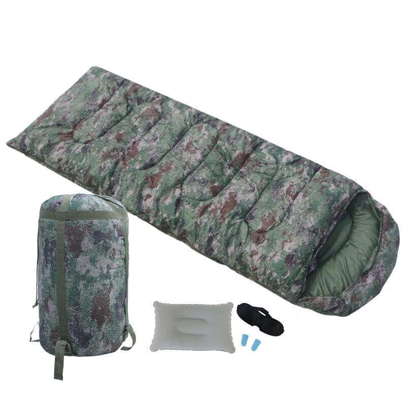 LvDun Camouflage Envelope Sleeping Bag 180+30 x 73cm
LvDun Camouflage Envelope Sleeping Bag 180+30 x 73cm