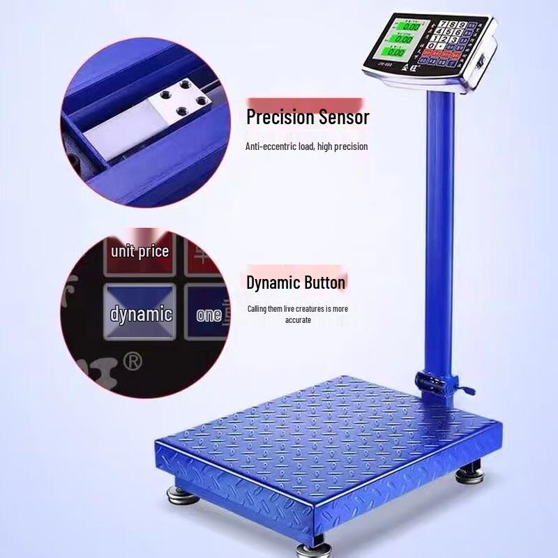 JINMIAO 600kg Foldable Electronic Platform Scale
JINMIAO 600kg Foldable Electronic Platform Scale