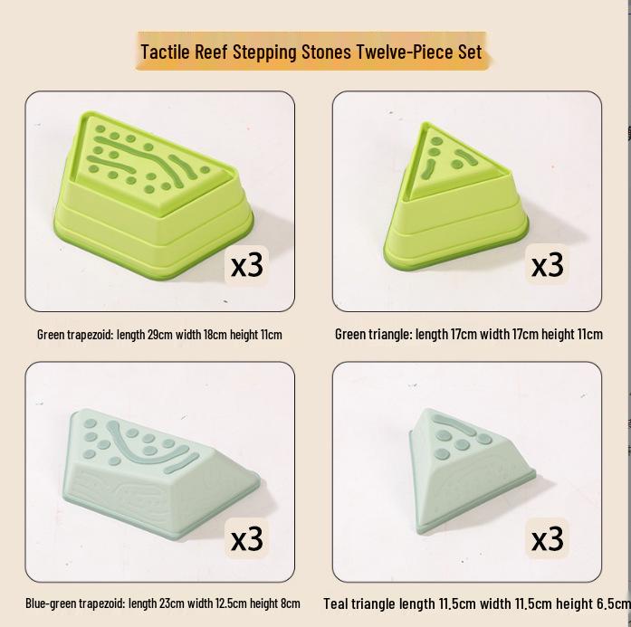 Тактильные камни для переправы через реку для сенсорной интеграции и раннего развития в детском саду
Тактильные камни для переправы через реку для сенсорной интеграции и раннего развития в детском саду