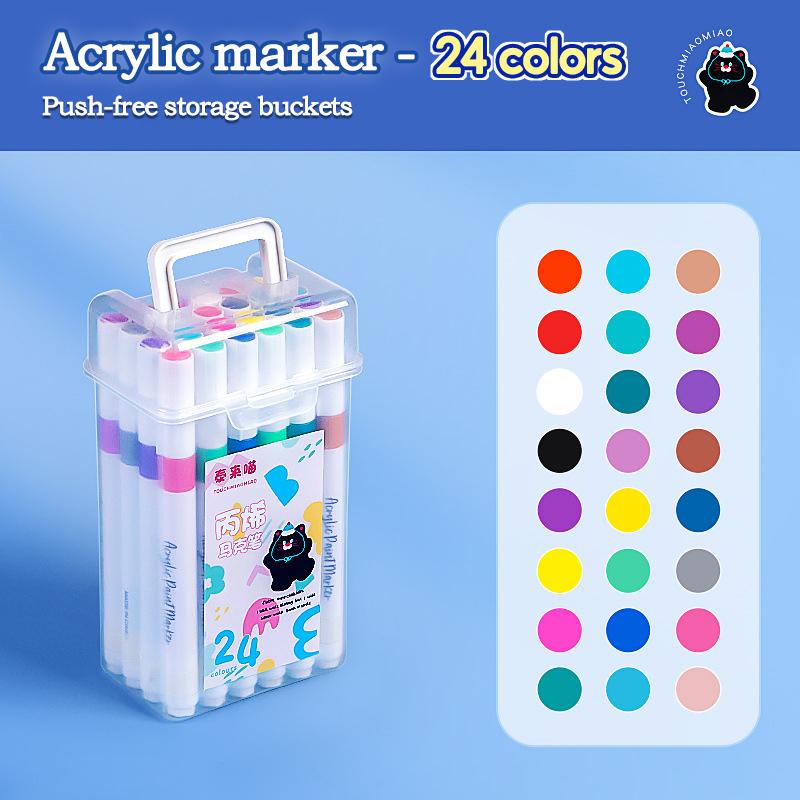 24-80 Colors Acrylic Marker Pen Set Children Paint Art Markers for Rock,Glass, Wood, Canvas,Greeting Cards Graffiti Art Supplies
24-80 Colors Acrylic Marker Pen Set Children Paint Art Markers for Rock,Glass, Wood, Canvas,Greeting Cards Graffiti Art Supplies