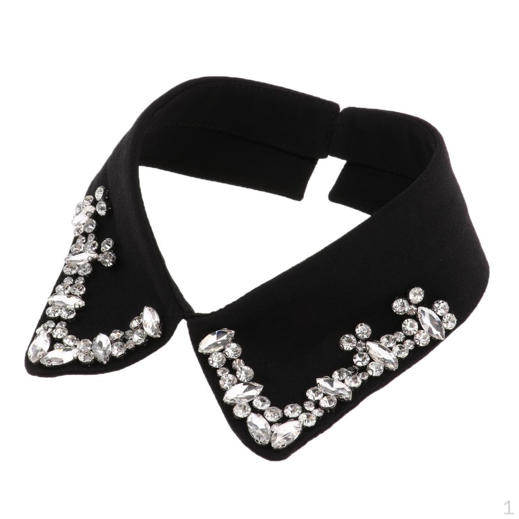 Chiffon Dickey Rhinestone False s For Decoration Shirt Dress Casual Clothing чорний
Chiffon Dickey Rhinestone False s For Decoration Shirt Dress Casual Clothing чорний