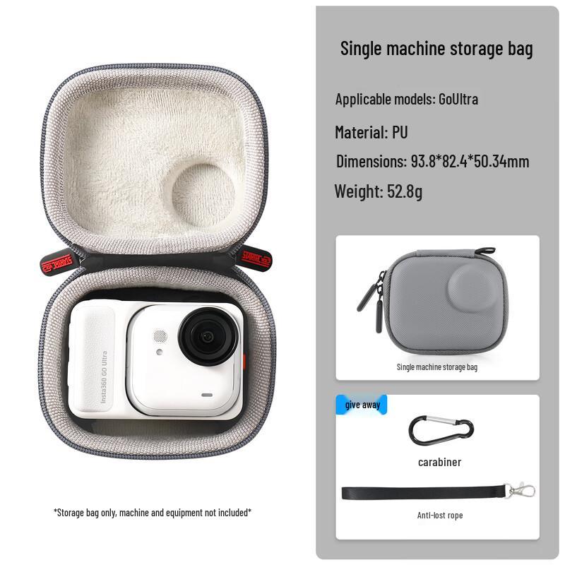 Insta360 GO Series Mini Portable Storage Case
Insta360 GO Series Mini Portable Storage Case