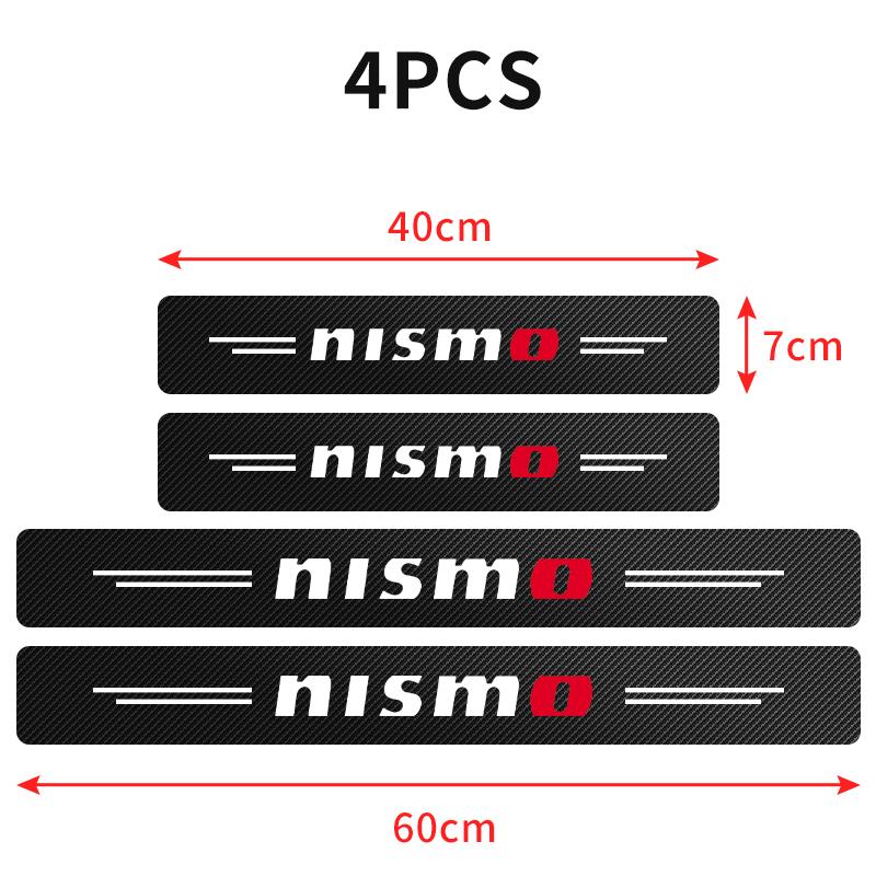 4pc Car Door Threshold Carbon Fiber Scuff Plate Sticker Car Accessories For Nismo Nissan Tiida Teana Skyline Juke X-trail Almera
4pc Car Door Threshold Carbon Fiber Scuff Plate Sticker Car Accessories For Nismo Nissan Tiida Teana Skyline Juke X-trail Almera