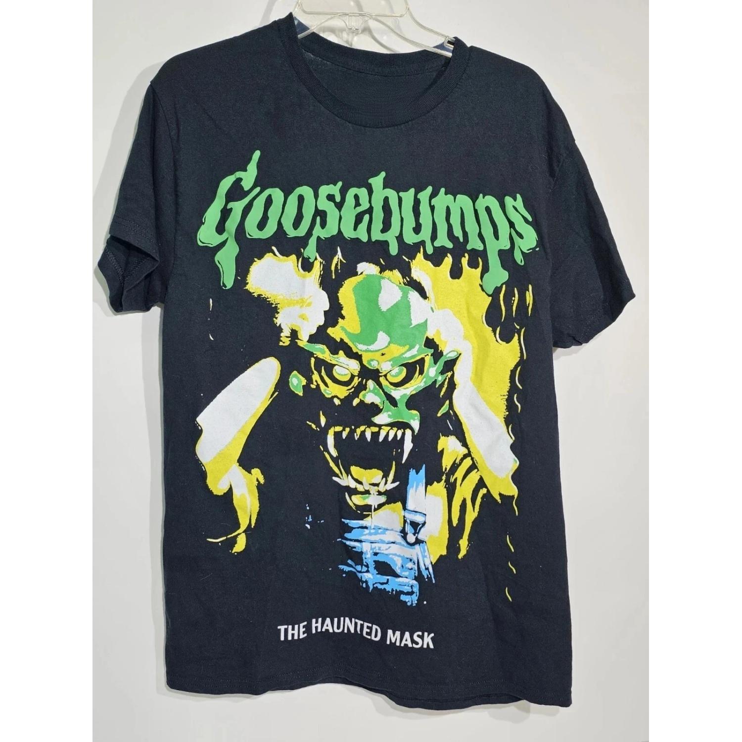 Retro Version of _goosebumps_ Ghost Mask Black Shirt Retro Commemorative T-shirt Daily Outdoor Men and Women Fan Printed T-shirt S чёрный
Retro Version of _goosebumps_ Ghost Mask Black Shirt Retro Commemorative T-shirt Daily Outdoor Men and Women Fan Printed T-shirt S чёрный
