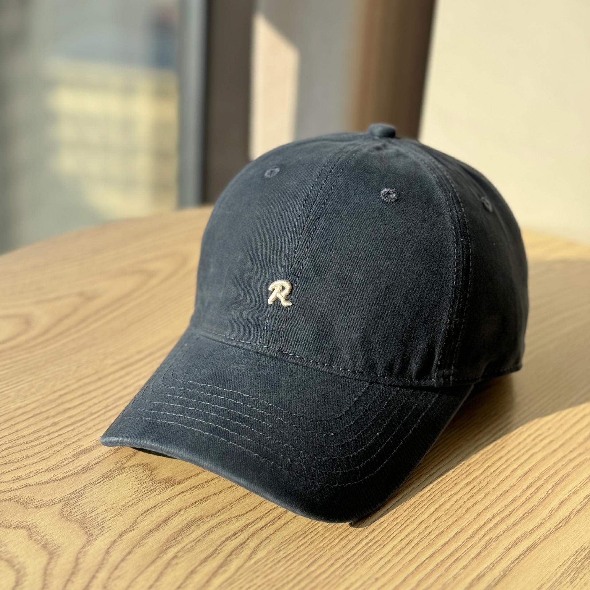New high-quality vintage R Letter logo embroidered spring/summer thin cotton soft-top baseball cap, sun protection duckbill cap Adult54-60Adjustable темно-синього кольору
New high-quality vintage R Letter logo embroidered spring/summer thin cotton soft-top baseball cap, sun protection duckbill cap Adult54-60Adjustable темно-синього кольору