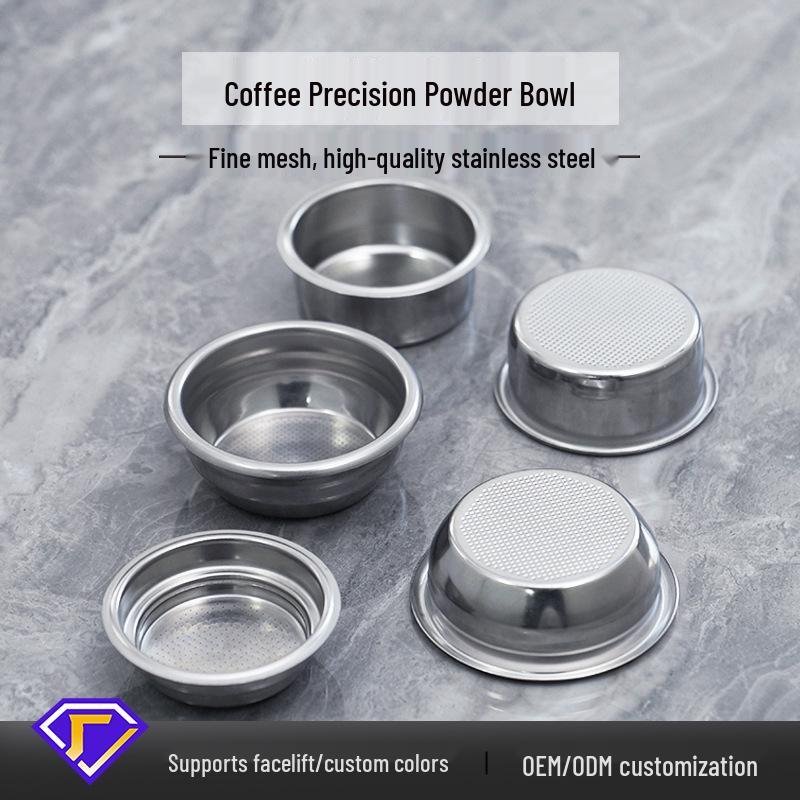 Stainless Steel Espresso Filter Basket - Single or Double Serve, 51/54mm & 58mm 58mm Cleaner Blind Basket
Stainless Steel Espresso Filter Basket - Single or Double Serve, 51/54mm & 58mm 58mm Cleaner Blind Basket