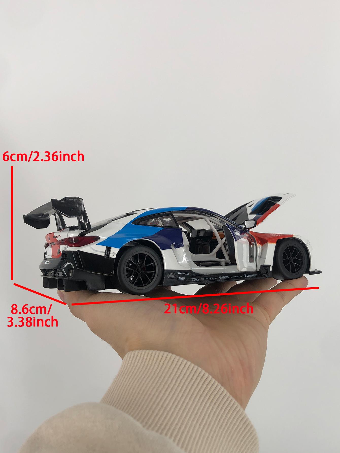 CCA 1:24 BMW M4 GT3 model car, zinc alloy metal ornament, collectible gift car чорний
CCA 1:24 BMW M4 GT3 model car, zinc alloy metal ornament, collectible gift car чорний