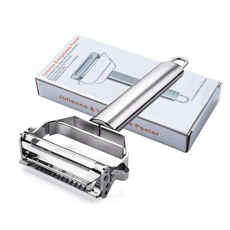 Stainless Steel Vegetable Peeler Korean Carrot Grater Potato Peeler Slicer Julienne Fruit Peeler Vegetable Tools Kitchen Gadget
Stainless Steel Vegetable Peeler Korean Carrot Grater Potato Peeler Slicer Julienne Fruit Peeler Vegetable Tools Kitchen Gadget