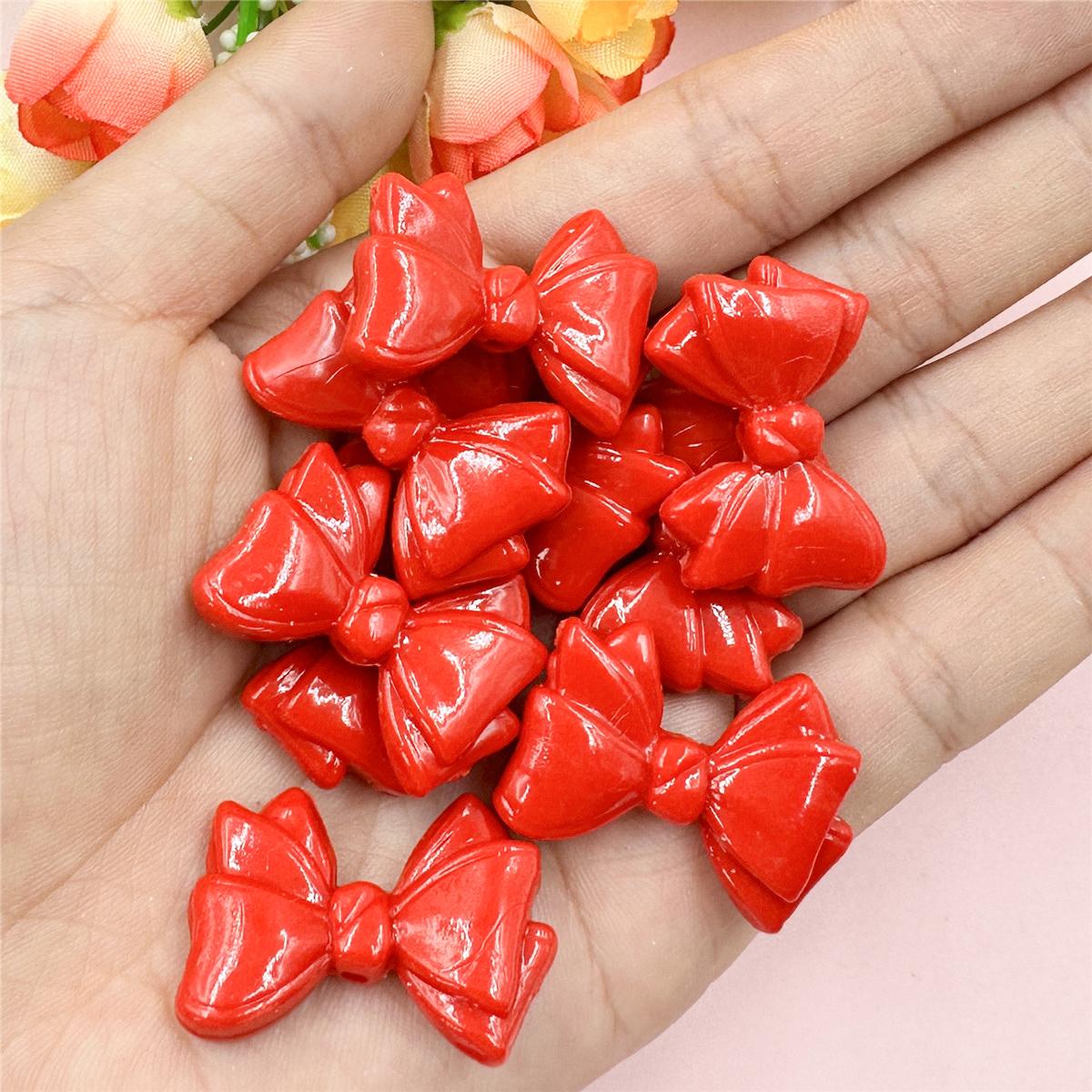 Свободные бусины 30 шт. для изготовления браслетов с бантом 19,2*29,2 мм, материал ручной работы, акрил, DIY ювелирные аксессуары, модные аксессуары красный
Свободные бусины 30 шт. для изготовления браслетов с бантом 19,2*29,2 мм, материал ручной работы, акрил, DIY ювелирные аксессуары, модные аксессуары красный