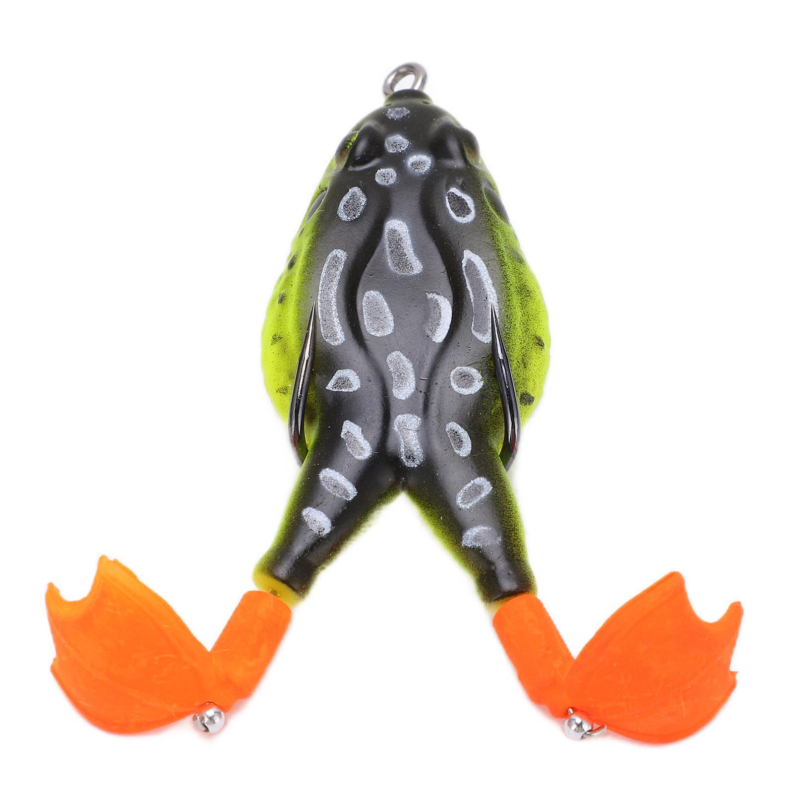 Thunder Frog Baits Floating Water Fishing Lures with Double Propellers Legs for Bass Snakehead
Thunder Frog Baits Floating Water Fishing Lures with Double Propellers Legs for Bass Snakehead