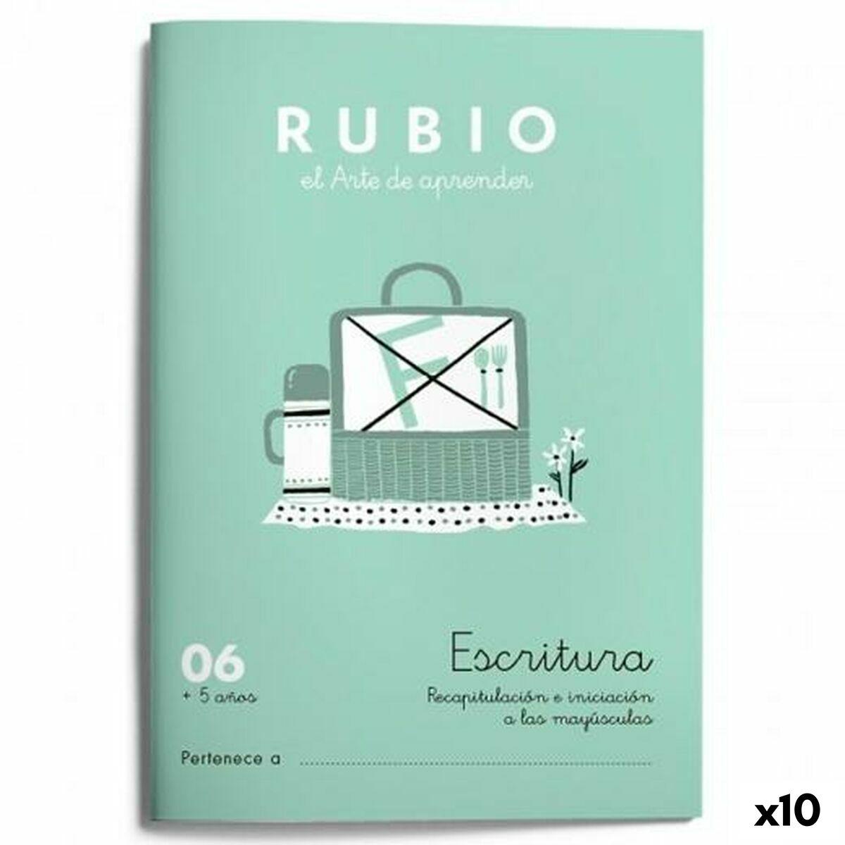 Блокнот Rubio для письма и каллиграфии №06 А5 на испанском языке, 20 панелей (10 единиц) TU прозрачный
Блокнот Rubio для письма и каллиграфии №06 А5 на испанском языке, 20 панелей (10 единиц) TU прозрачный