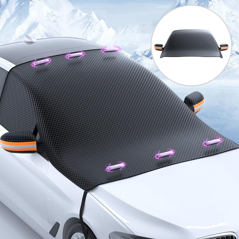Foldable Car Windshield Sun Shade Magnetic Auto Windshield Cover with Reflective Strips Type A
Foldable Car Windshield Sun Shade Magnetic Auto Windshield Cover with Reflective Strips Type A