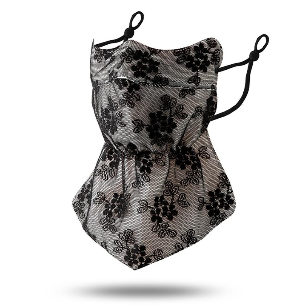 Anti-UV Lace Flowers Sunscreen Mask Breathable Comfortable Face Cover Scarf Dust Protection чёрный
Anti-UV Lace Flowers Sunscreen Mask Breathable Comfortable Face Cover Scarf Dust Protection чёрный