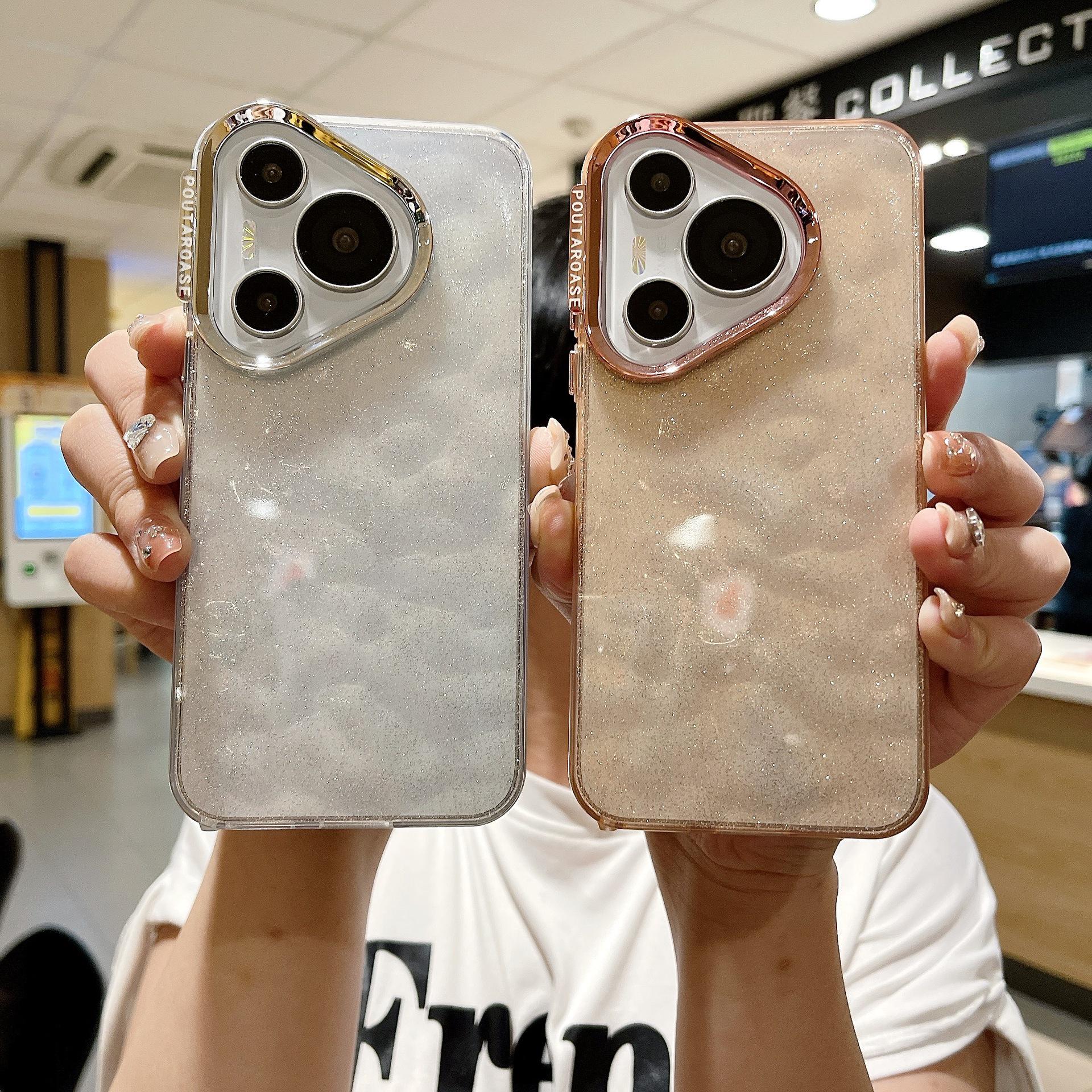 Huawei Pura70 Glitter Electroplated Soft Case with 3D Bracket - Anti-fall Protective Cover P70 розовый/мерцание
Huawei Pura70 Glitter Electroplated Soft Case with 3D Bracket - Anti-fall Protective Cover P70 розовый/мерцание