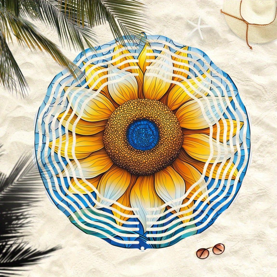 Colorful Glass Sunflower Kinetic Wind Hanging Ornament with Metal Bell for Outdoor Decor Thanksgiving Christmas Halloween Holiday
Colorful Glass Sunflower Kinetic Wind Hanging Ornament with Metal Bell for Outdoor Decor Thanksgiving Christmas Halloween Holiday