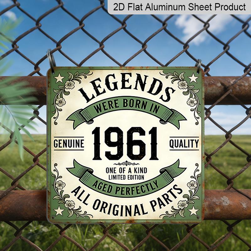 2D Flat - 1pc, Vintage Metal Panel, Outdoor Panel and Wall Decoration, 1961 Commemorative Plaque, Porch Entrance Decoration, Courtyard Fence 20*20cm
2D Flat - 1pc, Vintage Metal Panel, Outdoor Panel and Wall Decoration, 1961 Commemorative Plaque, Porch Entrance Decoration, Courtyard Fence 20*20cm