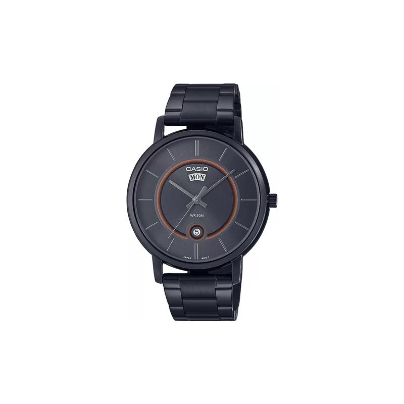 Casio 50m Waterproof Casual Versatile Quartz Movement Stainless Steel Strap Japanese and Korean Watch Men s Watch Black Dial MTP-B120B-8A чёрный
Casio 50m Waterproof Casual Versatile Quartz Movement Stainless Steel Strap Japanese and Korean Watch Men s Watch Black Dial MTP-B120B-8A чёрный