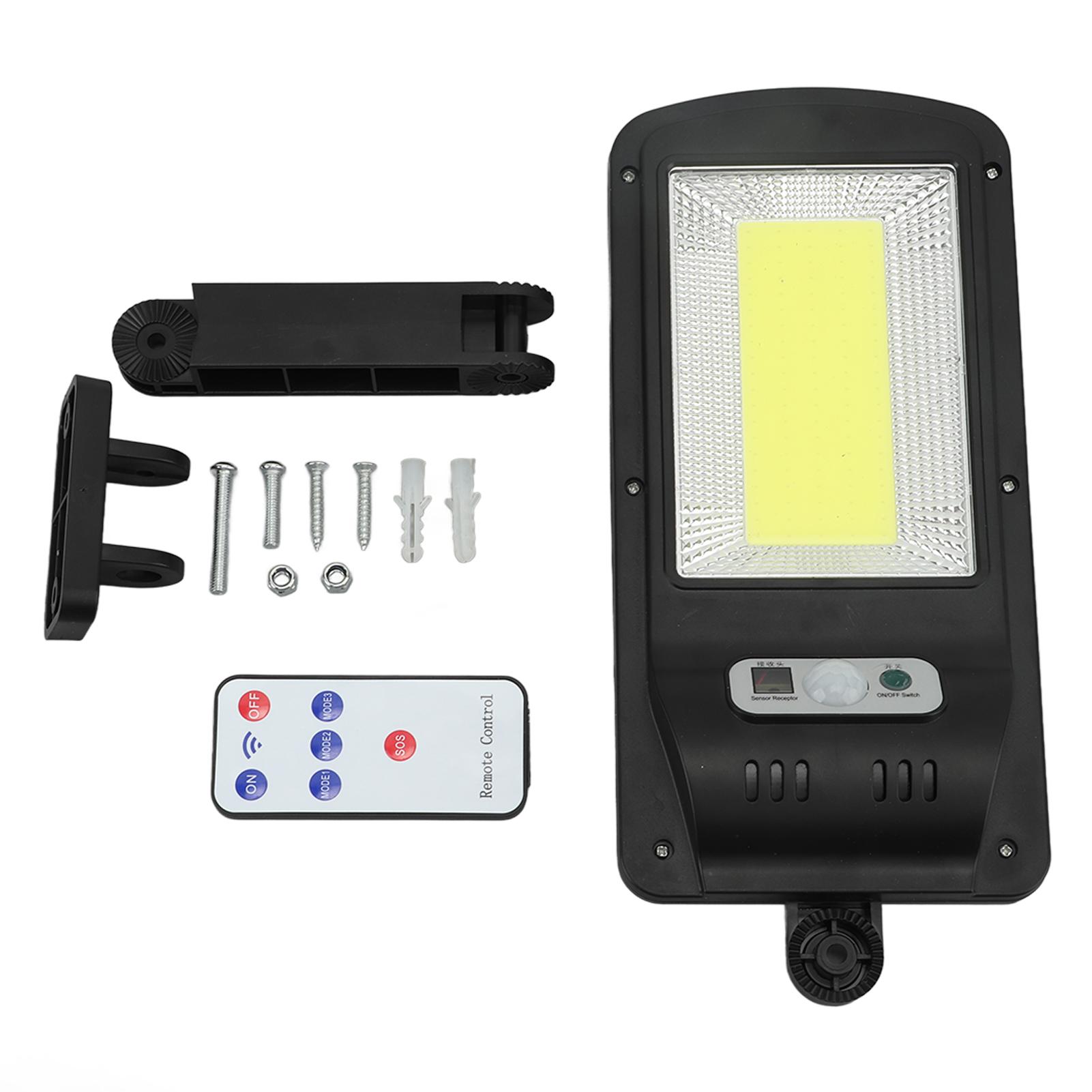Solar Street Light Motion Sensor IP64 Waterproof Solar Wall Lamp with Remote Control for Courtyard
Solar Street Light Motion Sensor IP64 Waterproof Solar Wall Lamp with Remote Control for Courtyard