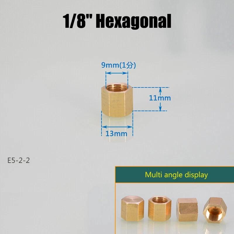 1~20pcs 1/8 1/4 3/8 1/2 1 BSP Female Thread Hex Brass End Cap Pipe Blind Plug Cover Fitting Coupler Connector Adapter 1pcs
1~20pcs 1/8 1/4 3/8 1/2 1 BSP Female Thread Hex Brass End Cap Pipe Blind Plug Cover Fitting Coupler Connector Adapter 1pcs