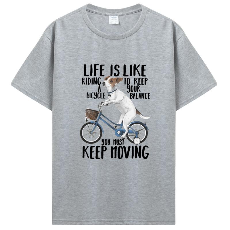 Humor Jack Russell Terrier TShirt Premium Tshirt Casual Riding A Bicycle Tee Dog Lover T Shirt Mens Clothing S
Humor Jack Russell Terrier TShirt Premium Tshirt Casual Riding A Bicycle Tee Dog Lover T Shirt Mens Clothing S