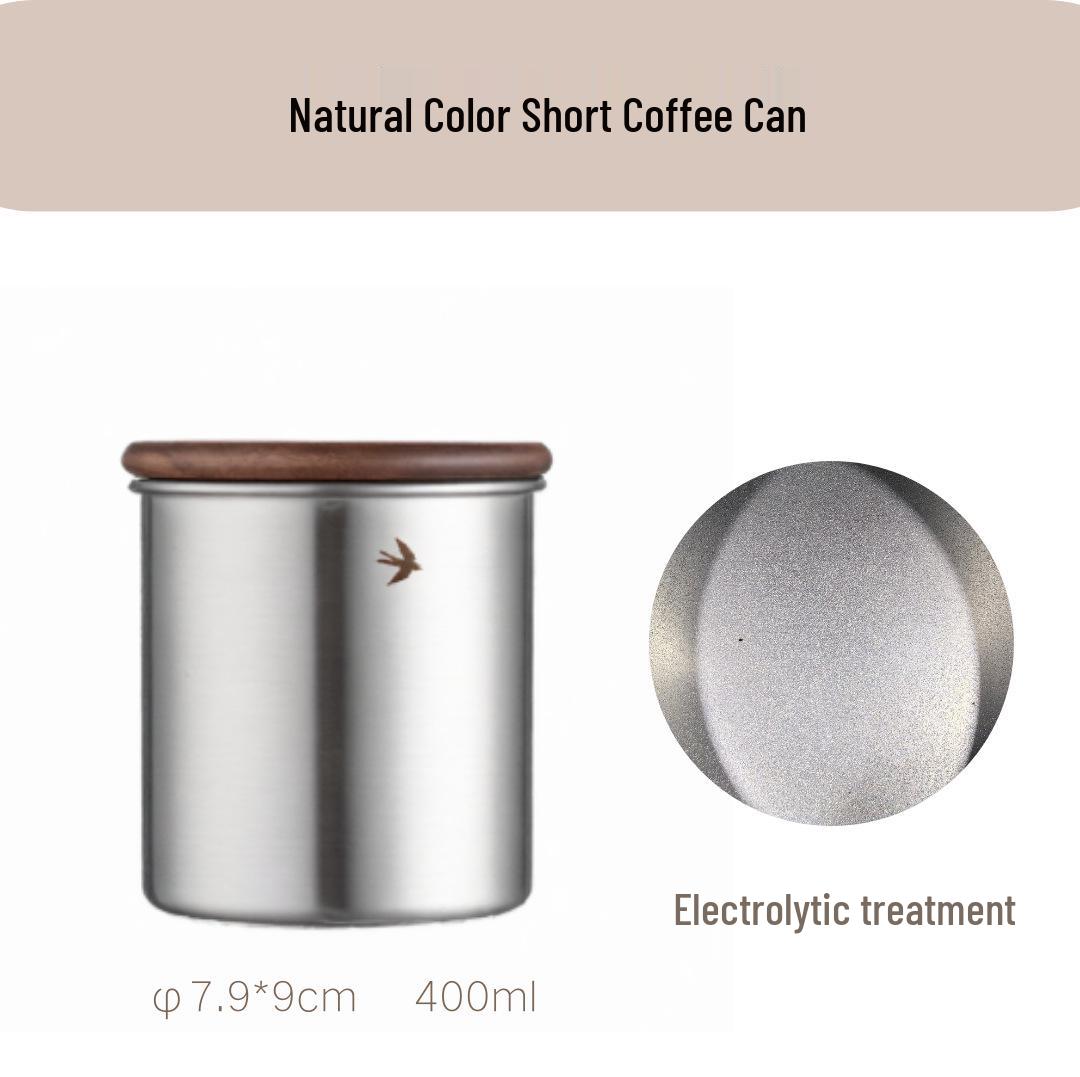Japanese Stainless Steel Round Coffee Can - Airtight Storage for Beans & Powder
Japanese Stainless Steel Round Coffee Can - Airtight Storage for Beans & Powder