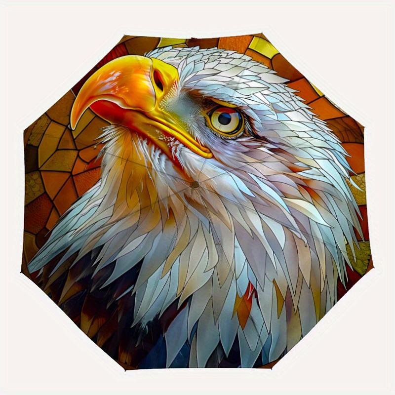 1pc Eagle Stained Automatic Open/Close Umbrella, Ideal Fan Gift for Birthday, Christmas, Trendy Fashion yy250828073
1pc Eagle Stained Automatic Open/Close Umbrella, Ideal Fan Gift for Birthday, Christmas, Trendy Fashion yy250828073