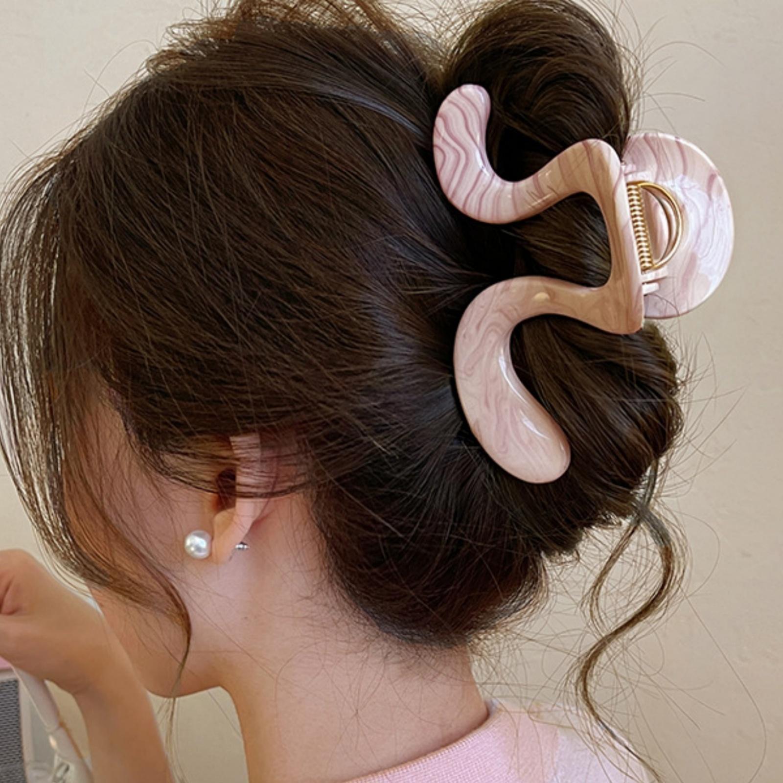 1PC Catch ~ Simple, Geometric, Grab Clip, New, Premium, Back of Head, Updo, Shark Clip, Half-Updo, Headpiece
1PC Catch ~ Simple, Geometric, Grab Clip, New, Premium, Back of Head, Updo, Shark Clip, Half-Updo, Headpiece