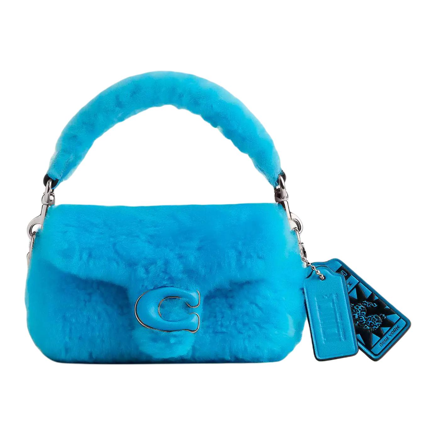 Coach X Lil Nas Collaboration Drop 13 Nameplate Closure Detachable Shoulder Strap Shearling Crossbody Tote Mini Women handbags Blue CP940-LHWJE Basic Set (Bag+Dust Bag)
Coach X Lil Nas Collaboration Drop 13 Nameplate Closure Detachable Shoulder Strap Shearling Crossbody Tote Mini Women handbags Blue CP940-LHWJE Basic Set (Bag+Dust Bag)