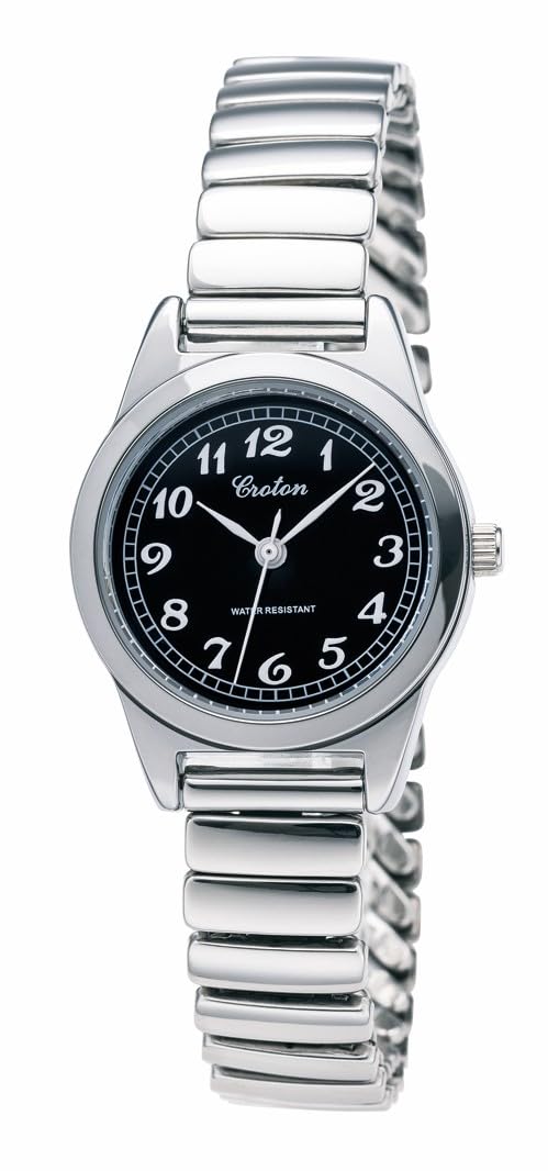 Croton RT-178L-01 Women s Silver Watch with 3 Hands
Croton RT-178L-01 Women s Silver Watch with 3 Hands