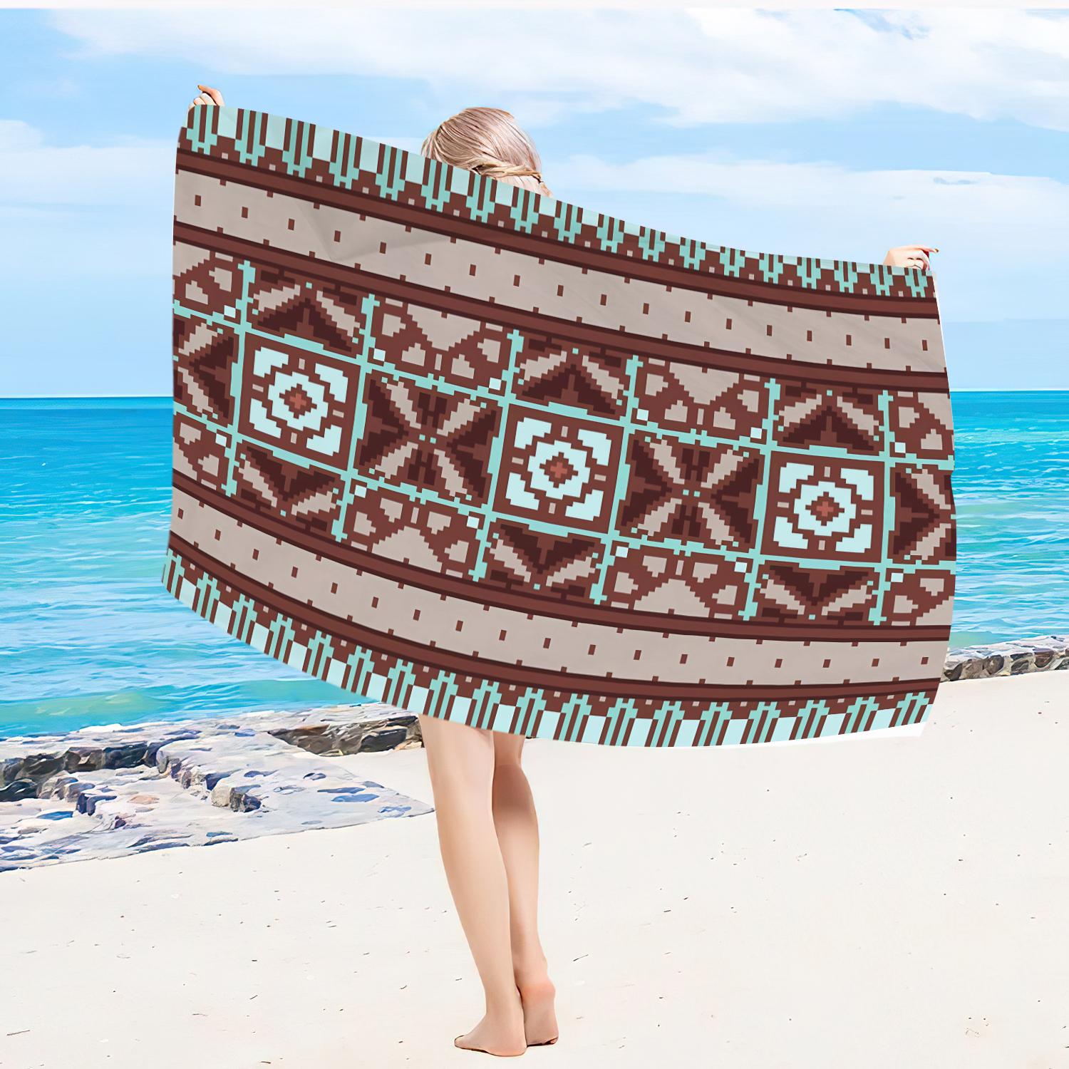 Mandala Print Beach Towel for Adults, Quick-Dry Sports Towel, Sandproof Yoga Gym & Pool Surfing Bath Sheet, Style4 W40*H60(CM)
Mandala Print Beach Towel for Adults, Quick-Dry Sports Towel, Sandproof Yoga Gym & Pool Surfing Bath Sheet, Style4 W40*H60(CM)