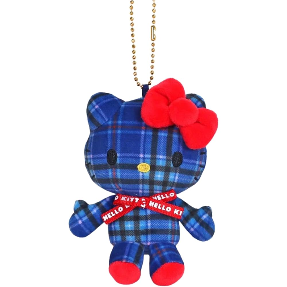 Nakajima Corporation Hello Kitty Tartan Navy Plush Mascot Collection 10x8.5x4.5cm
Nakajima Corporation Hello Kitty Tartan Navy Plush Mascot Collection 10x8.5x4.5cm