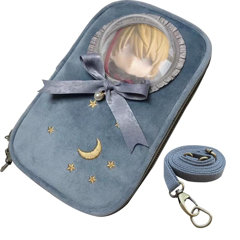 Umora OB11 case Obitsu 11 case toys travel case soft bag For 11cm doll For going out With strap cute space capsule mini star month Transparent window
Umora OB11 case Obitsu 11 case toys travel case soft bag For 11cm doll For going out With strap cute space capsule mini star month Transparent window