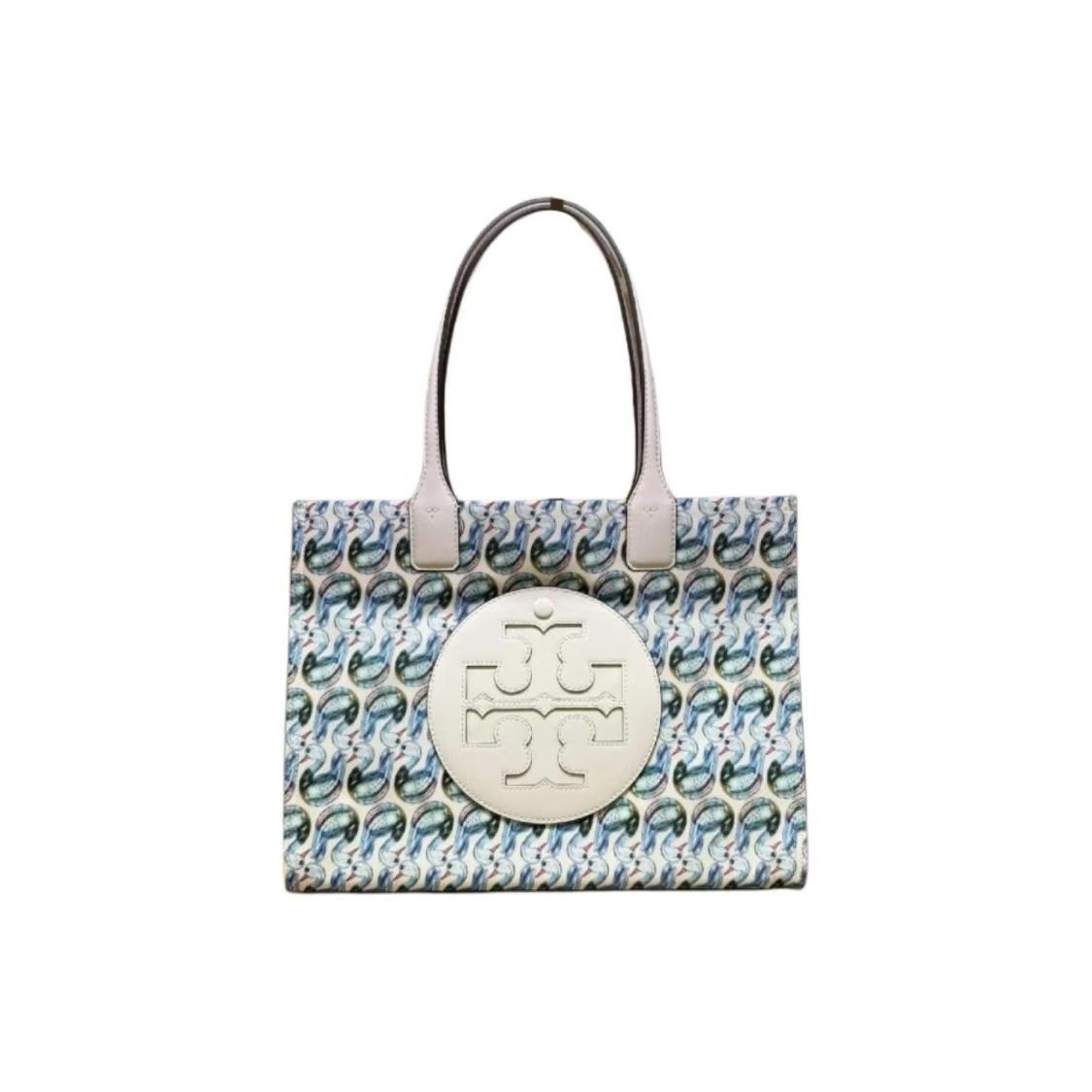 Tory Burch Ella Double T Logo Print Fabric Tote Bag Women Tote Swan-White 170612-400 Basic Set (Bag+Dust Bag)
Tory Burch Ella Double T Logo Print Fabric Tote Bag Women Tote Swan-White 170612-400 Basic Set (Bag+Dust Bag)