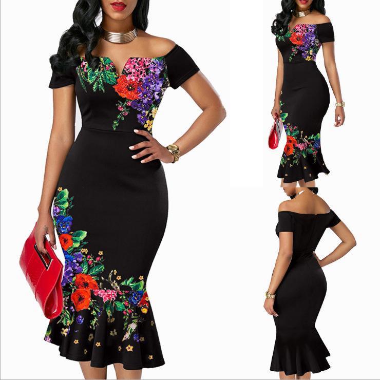 European & American Style Long Evening Dress - Short Sleeve, Irregular Print, Ruffle Design Women s Dress XL
European & American Style Long Evening Dress - Short Sleeve, Irregular Print, Ruffle Design Women s Dress XL