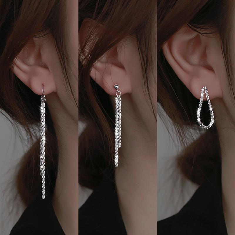 Simple New Product Tassels Full of Stars Long Earrings Earrings and Earrings for Women
Simple New Product Tassels Full of Stars Long Earrings Earrings and Earrings for Women