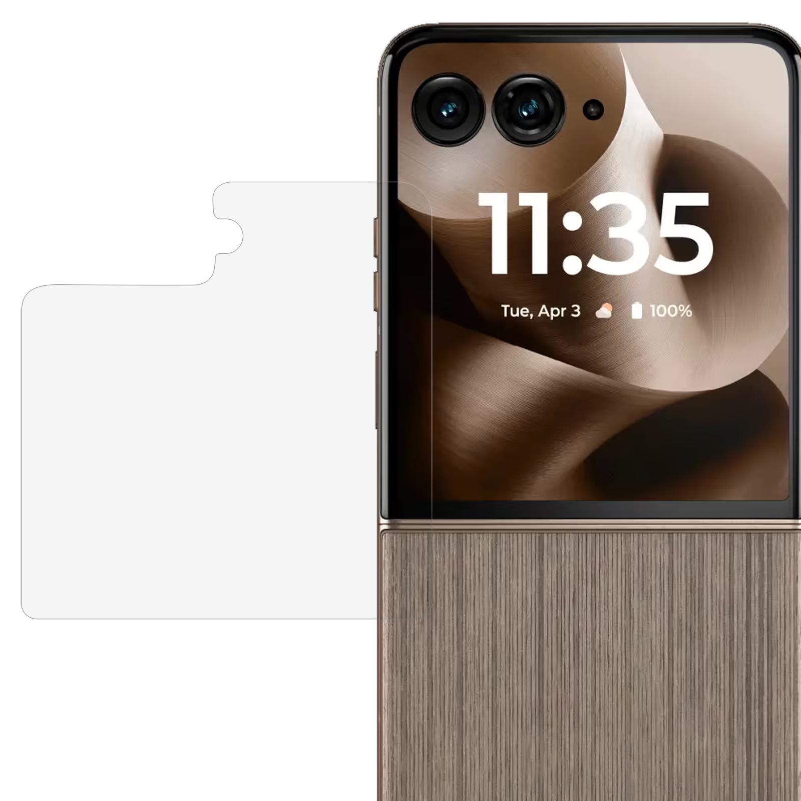 For Motorola Razr 60 Tempered Glass Rear Screen Film 0.3mm Anti-Shatter Film As Shown A
For Motorola Razr 60 Tempered Glass Rear Screen Film 0.3mm Anti-Shatter Film As Shown A