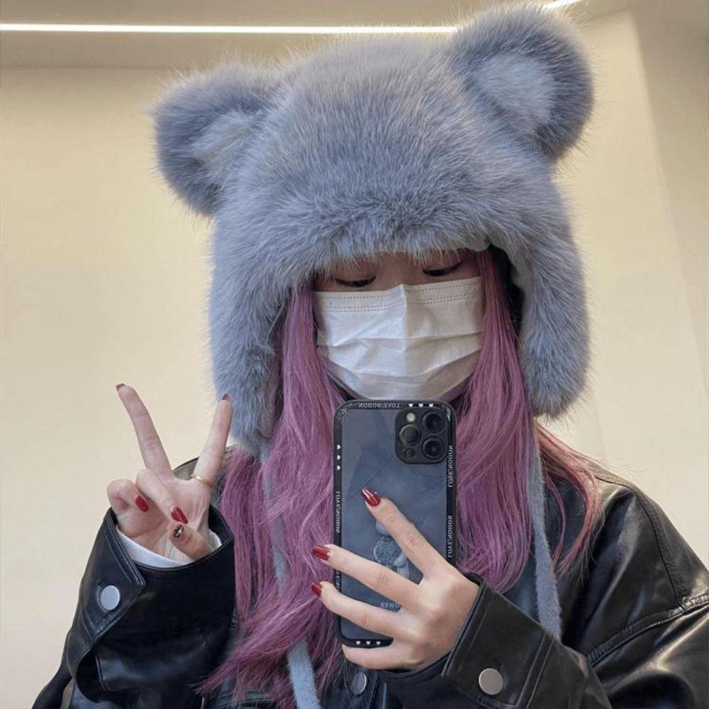 Windproof Ear Protection Cap Woolen Bucket Hat Fashion Winter Plush Hat Women коричневий
Windproof Ear Protection Cap Woolen Bucket Hat Fashion Winter Plush Hat Women коричневий