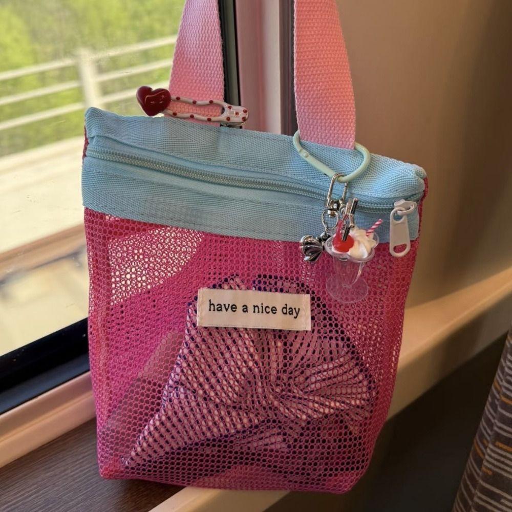 Large Capacity Mesh Cosmetic Bag Breathable Toiletry Storage Bag Simple Mesh Toiletry Bag Fitness Style 2
Large Capacity Mesh Cosmetic Bag Breathable Toiletry Storage Bag Simple Mesh Toiletry Bag Fitness Style 2