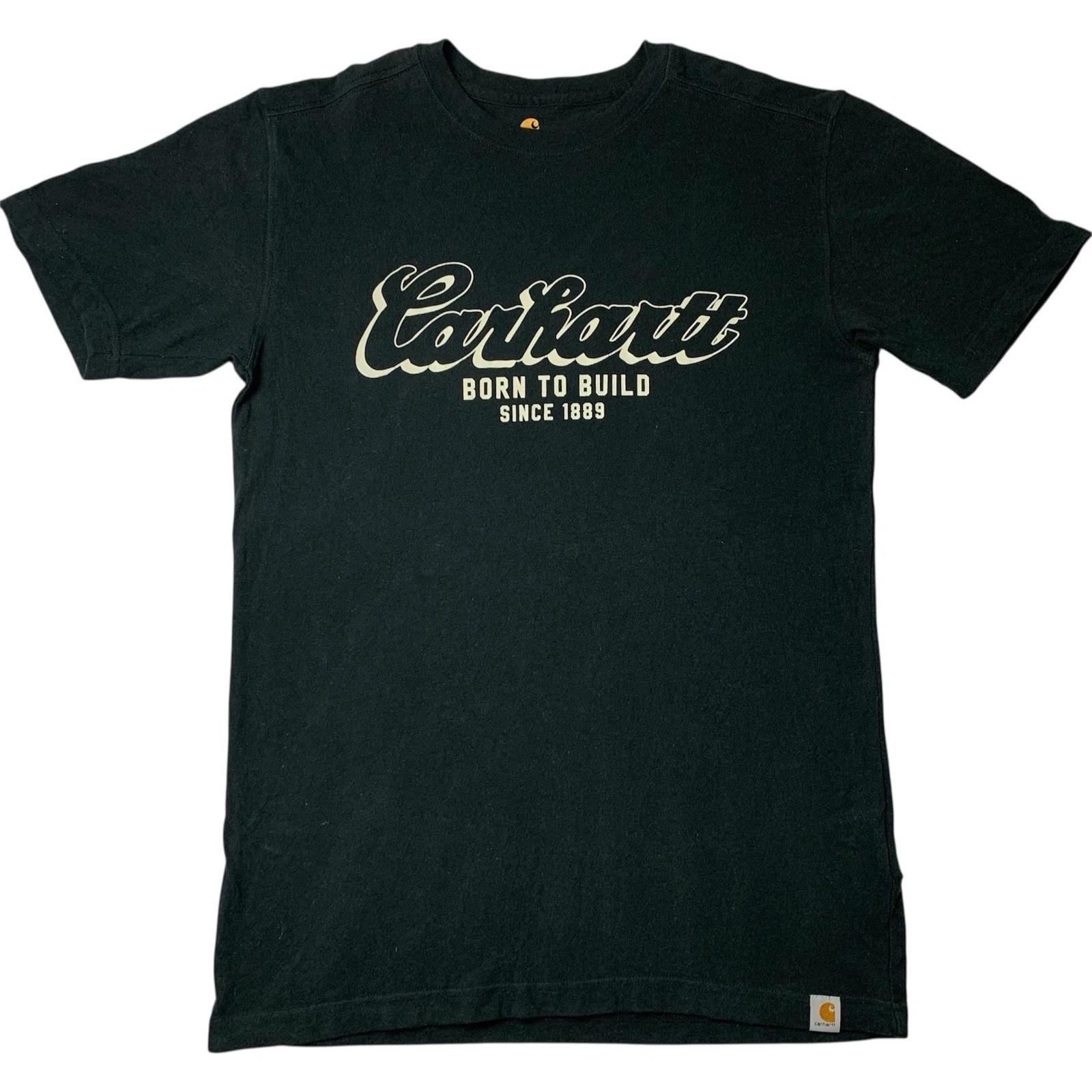 Carhartt Born To Build T Shirt Mens Size Small Short Sleeve Black Graphic Print L
Carhartt Born To Build T Shirt Mens Size Small Short Sleeve Black Graphic Print L
