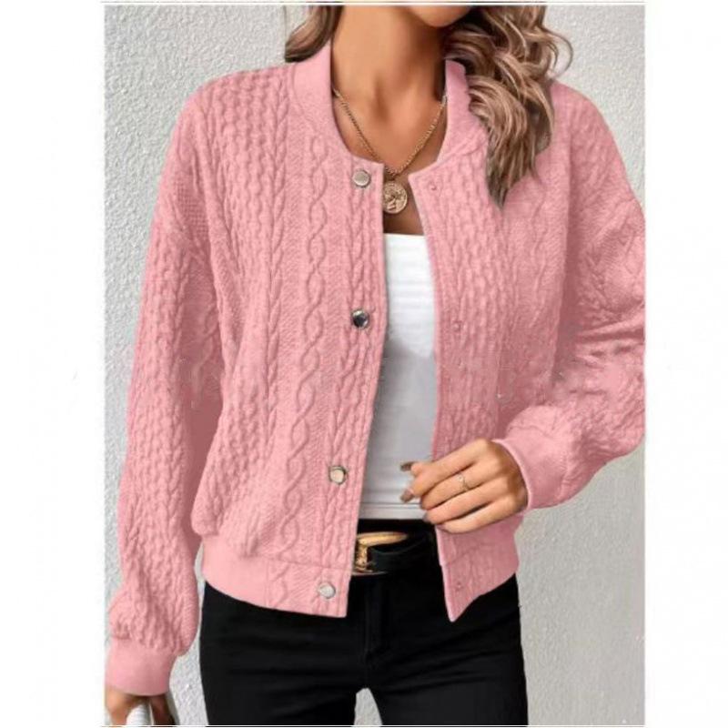 Women s 2024 Casual Knitted Jacquard Stand-up Collar Baseball Jacket 2XL рожевий
Women s 2024 Casual Knitted Jacquard Stand-up Collar Baseball Jacket 2XL рожевий