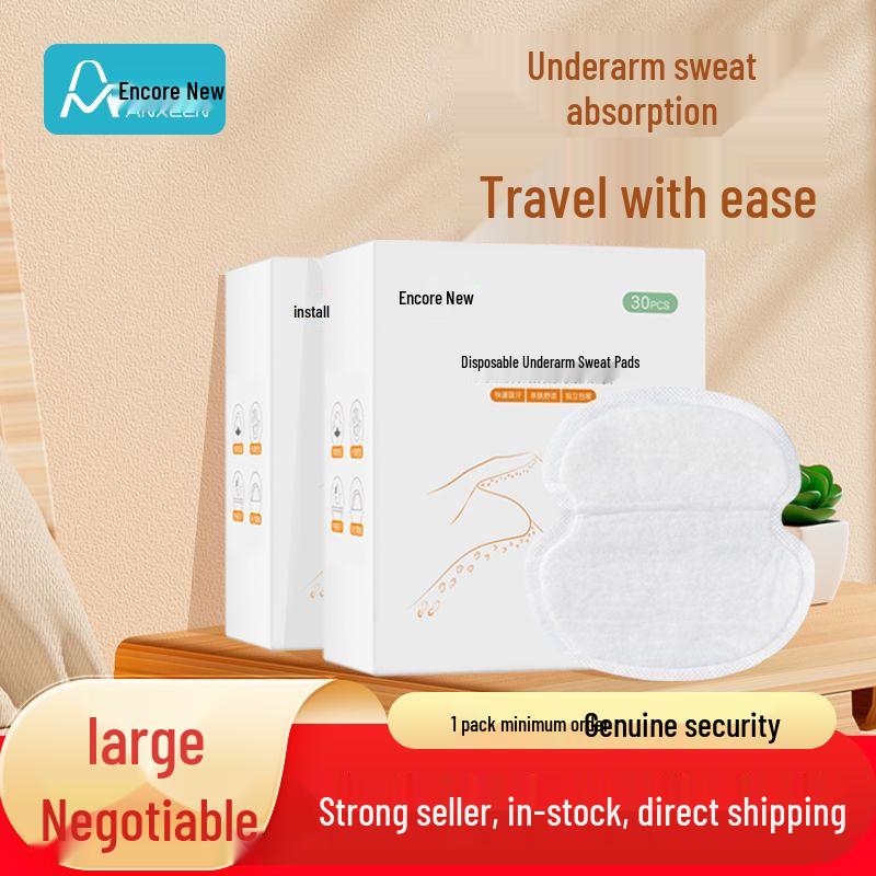 Encore Invisible Antiperspirant Underarm Patches – Long-lasting, Breathable Sweat Protection Collar Patch 1 Bag of 10
Encore Invisible Antiperspirant Underarm Patches – Long-lasting, Breathable Sweat Protection Collar Patch 1 Bag of 10