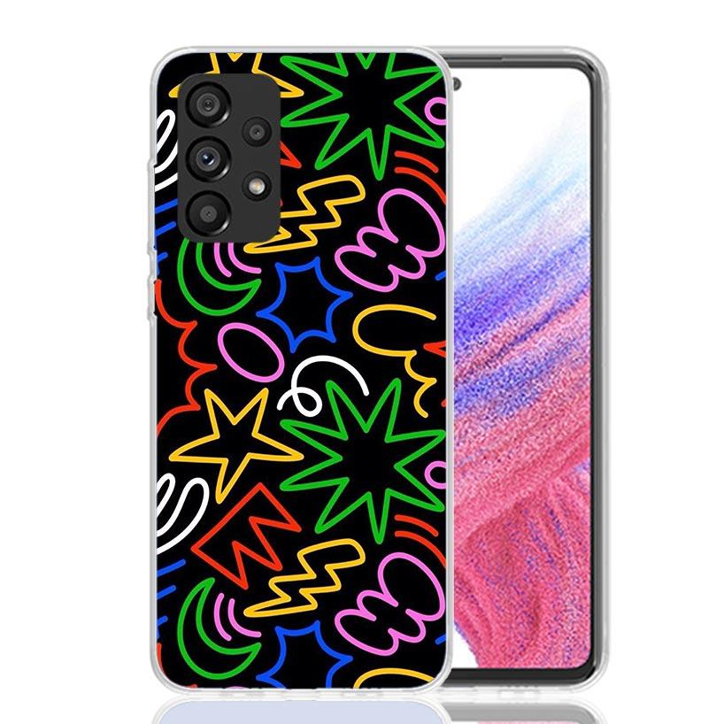 Simple Pattern Graffiti Phone Case for Samsung Galaxy A17 A16 A15 A14 A13 A57 A56 A55 A54 A53 A37 A36 A35 A34 A33 A26 A25 A24 A2 Samsung A33
Simple Pattern Graffiti Phone Case for Samsung Galaxy A17 A16 A15 A14 A13 A57 A56 A55 A54 A53 A37 A36 A35 A34 A33 A26 A25 A24 A2 Samsung A33