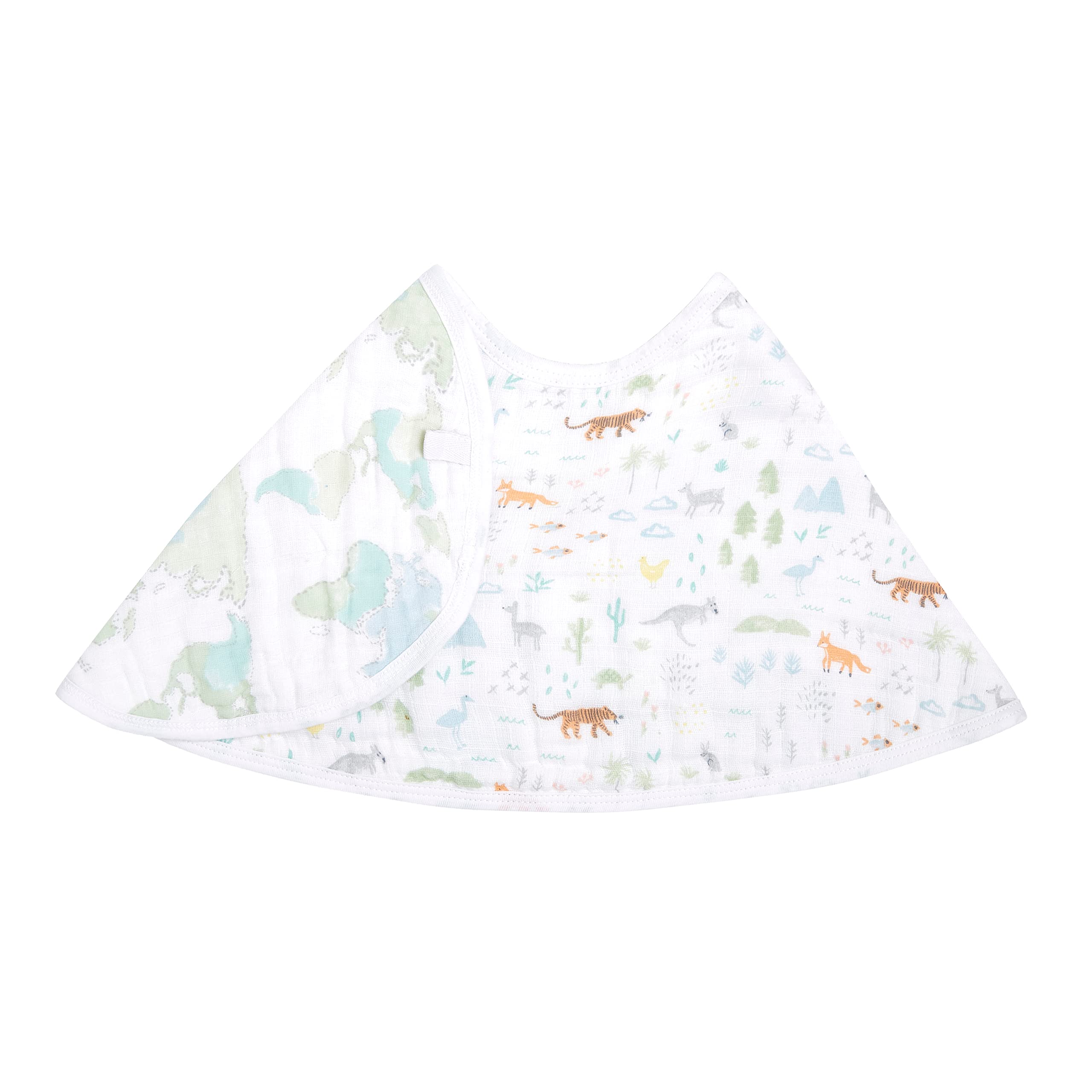 aden anais Essentials Burpy Cotton Soft Absorbent 4 Burp Cloth and X + Bib, 100% Muslin, Layers, Multi-Use Bib, 22.5 11 , Single, Voyager-Ecosphere
aden anais Essentials Burpy Cotton Soft Absorbent 4 Burp Cloth and X + Bib, 100% Muslin, Layers, Multi-Use Bib, 22.5 11 , Single, Voyager-Ecosphere